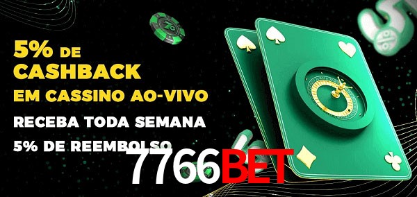 Promoções do cassino ao Vivo 7766BET
